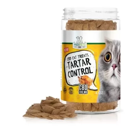 MediPets CBD Cat Treats – Cat Cafe´ Tartar Control – 100mg - Vape Store