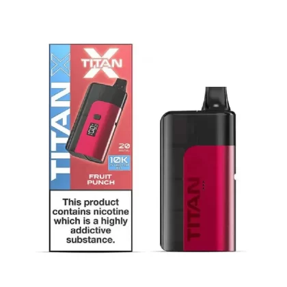Titan X Prefilled Pod Kit Fruit Punch - Nicotine Strength#20mg (6F8712)