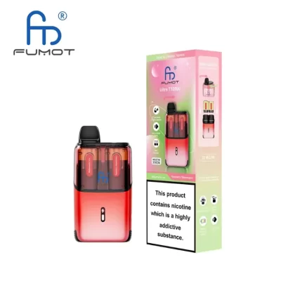 RandM Fumot T32000 Ultra Prefilled Pod Kit Watermelon Ice / Raspberry Watermelon - Nicotine Strength#20mg