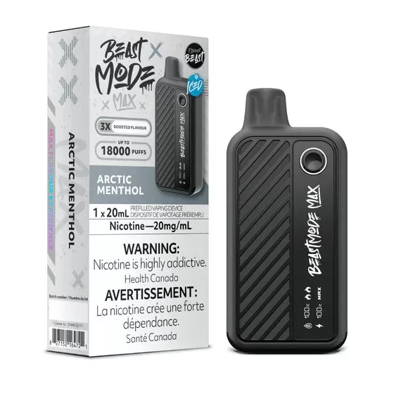 Flavour Beast Beast Mode Max 18K Disposable – 20ML – Arctic Menthol