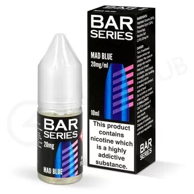 Mad Blue Nic Salt E-Liquid by Bar Series - Ecigpremium