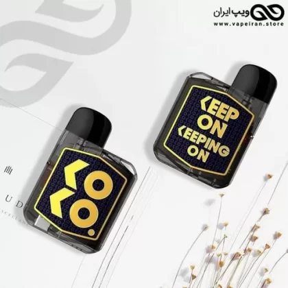 UWell Caliburn KoKo Prime - Vape Product; Uwell Caliburn KoKo Prime Caliburn G 0.8 Ohm Mesh Coil Caliburn 1.0 Ohm Coil Caliburn G 2ml USB Type-C; Black, Gray