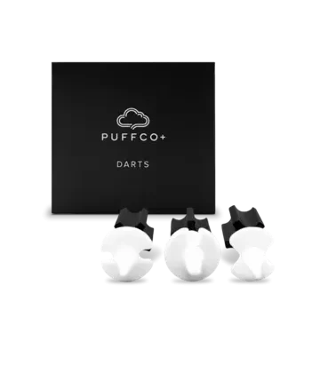 Puffco Plus replacement darts (3-Pack) - Black