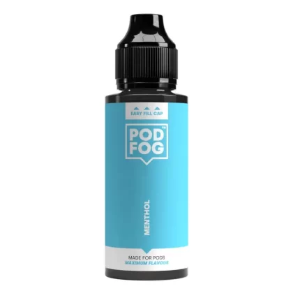 Menthol – 120ml Long Fill - 0 Nicotine Shot (0mg), 8 x 70/30 Nicotine Shots (