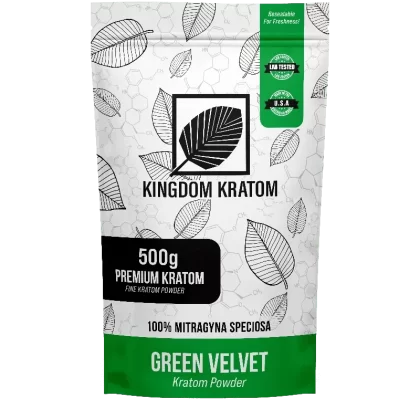 Kingdom Kratom Green Velvet Kratom Powder