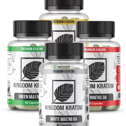 Kingdom Kratom Kratom Capsules Small Sample Pack - size_114#60 Count>120 Count~size_115#60 Count>120 Count~size_116#60 Count>120 Count