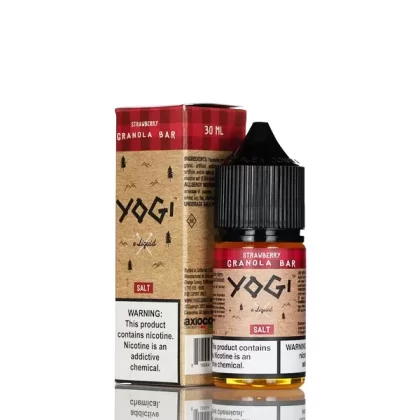 Yogi Salt Nic – Strawberry Granola Bar – 30mL