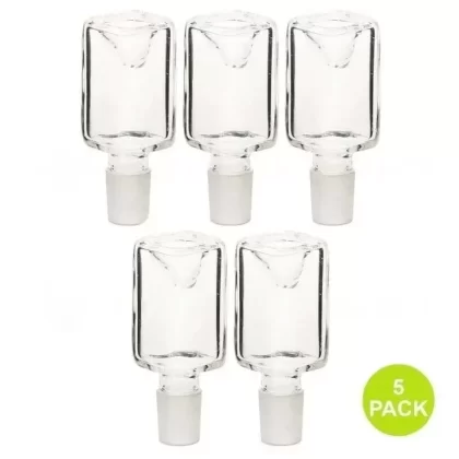 Bowl | Rectangle Bowls | 19mm – Clear – 5 Count