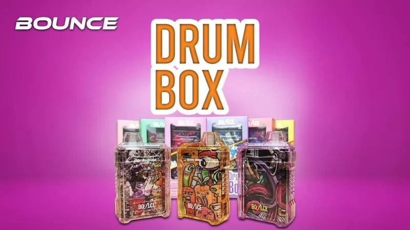 ISGO Drum Box 6000 Puffs Rechargeable Vape – 50mg Nicotine - Vapesmokezone