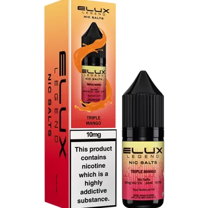 Triple Mango Nic Salt E-Liquid - Elux Legend - 10mg - PG 50%