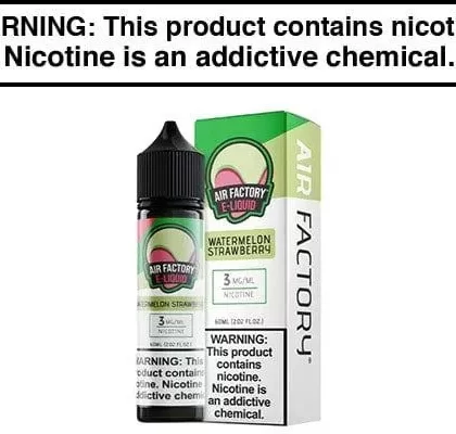 WATERMELON STRAWBERRY BY AIR FACTORY 60ML - Vapejuice