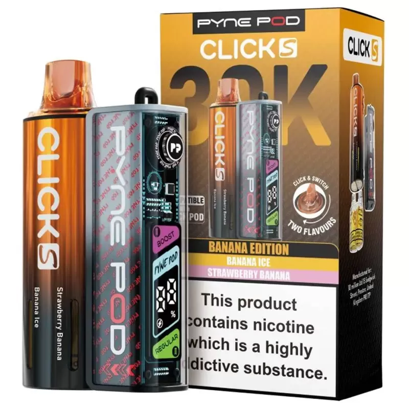Pyne Pod Click S 30K Prefilled Vape Kit - Apple Edition - Image 3