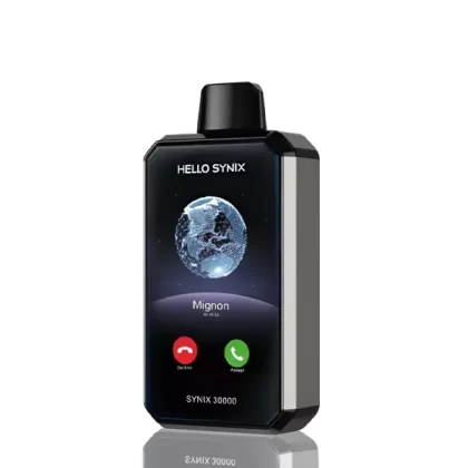 Hello Synix 30K 30000 Puffs Smart Disposable - 28mL - Cherry Strawberry Raspberry
