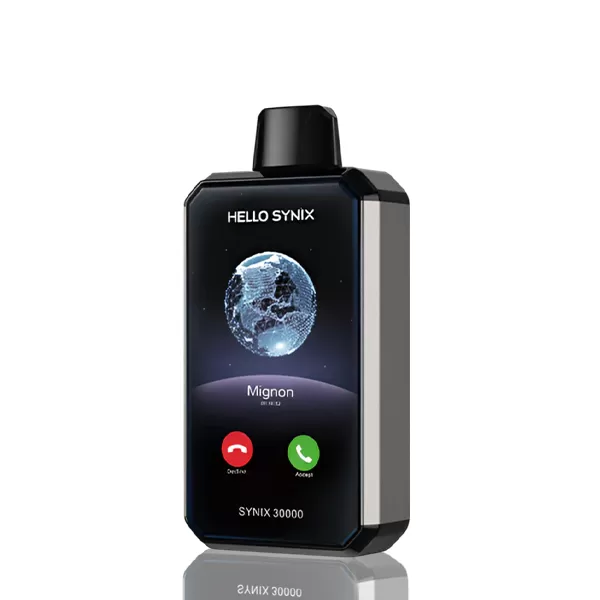 Hello Synix 30K 30000 Puffs Smart Disposable - 28mL - Cherry Strawberry Raspberry
