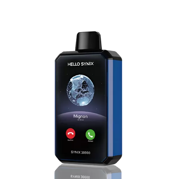 Hello Synix 30K 30000 Puffs Smart Disposable - 28mL - Cherry Strawberry Raspberry - Image 3