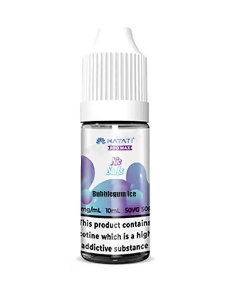 Hayati Pro Max Bubblgum Ice Nic Salt Vape Juice - 20mg