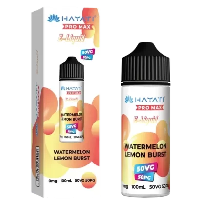 WATERMELON LEMON BURST BY HAYATI PRO MAX E LIQUID 100ML 50VG