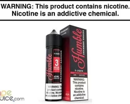 STRAWBERRY BANANA BY HUMBLE JUICE CO. 60ML - Vapejuice
