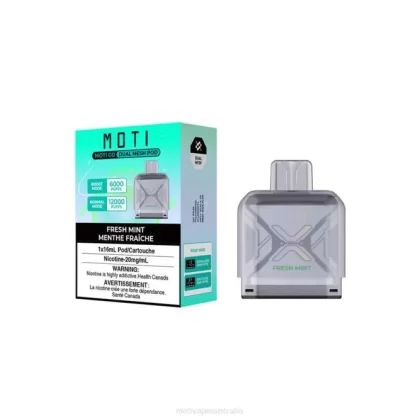 MOTI vape for sale – MOTI Go Pro Disposable Pod Fresh Mint 6422T91