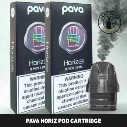 Pava Horiz Pod Cartridge 0.6 and 0.8 for Compatible With Pava Horiz Ultrapava Horiz AI - Vapeshopdubaiuae