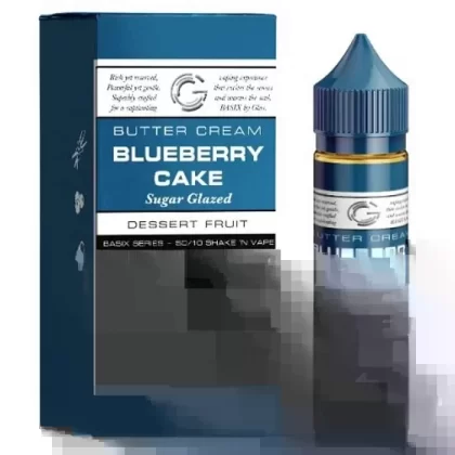 Glas Basix Short Fill Blueberry Cake (Vanilla, Blueberry, Cream)