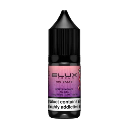 Berry Lemonade Nic Salt by Elux 10ml - 10mg - Vape Product (6261A7)