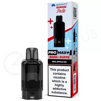 Red Apple Ice Hayati Pro Max Plus Refill Pack
