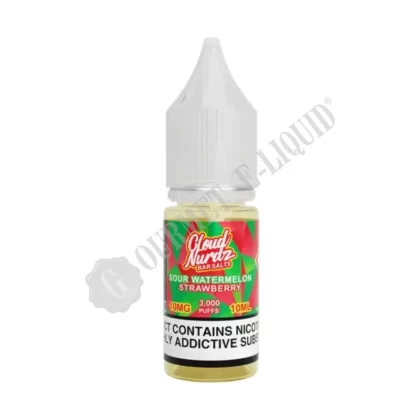 Sour Watermelon Strawberry by Cloud Nurdz Nic Salt