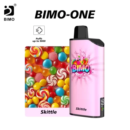 BIMO ONE 9000 Puffs – Skittle - Vape Store