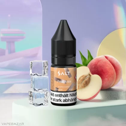 Salt Liquid – Peach Ice - Vapebazar