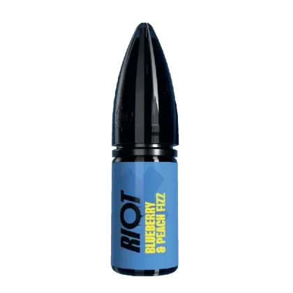 Riot X Nic Salt E-Liquid Blueberry & Peach Fizz - Nicotine Strength#20mg>10mg>5mg (A8141C)