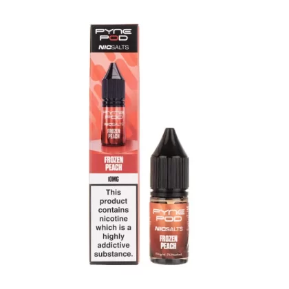 Frozen Peach Nic Salt E-Liquid by Pyne Pod - 5mg