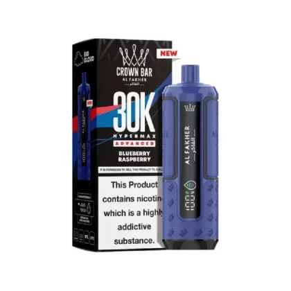 Al Fakher 30K Hypermax Prefilled Pod Kit Blueberry Raspberry - Strength#20mg (D13132)