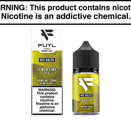 LEMON LIME BY FUYL NIC SALTS 30ML - Vapejuice