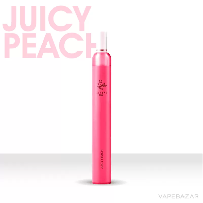 ELF BAR T600 – Juicy Peach / Peach Ice - Elf Bar T600 / Pfirsich / Glycerin / Propylenglykol / Nikotinsalz / Aromastoffe / 20mg/ml / 500 mAh / ca. 600 - Image 2