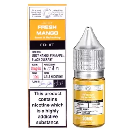 Glas Basix Salt Nicotine Fresh Mango (Mango, Pineapple, Blackcurrant)