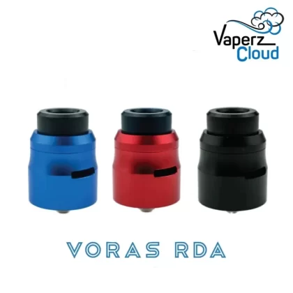 Vaperz Cloud Voras RDA - colour#Red>Purple>Blue>Black>Stainless Steel>Brass>Copper
