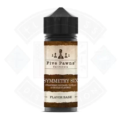 Five Pawns – Symmetry Six 0mg 100ml Shortfill - Eliquidsupply