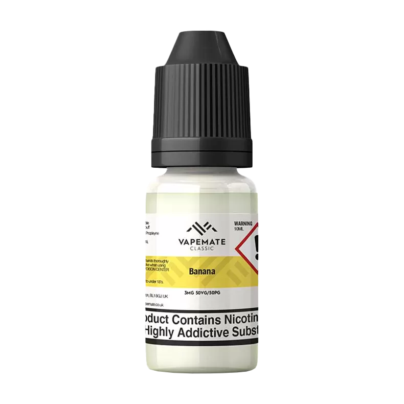 Vapemate Classic Banana 10ml - 18mg - Vape Product (06036B)