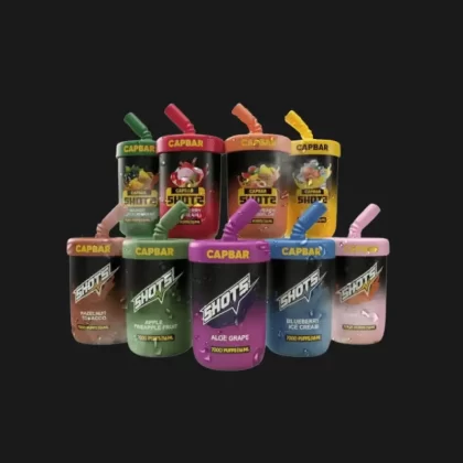 CAPBAR Shots 7000 Puffs - Blueberry Ice Cream