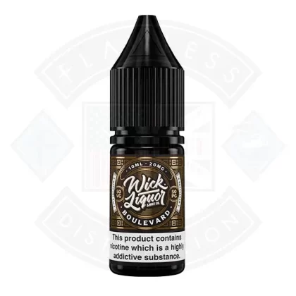 Wick Liquor Salts Boulevard Shattered 10ml E-liquid - Vape Product, Vape Product