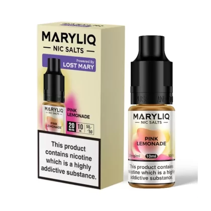 MaryLiq Pink Lemonade Nic Salts 10ml
