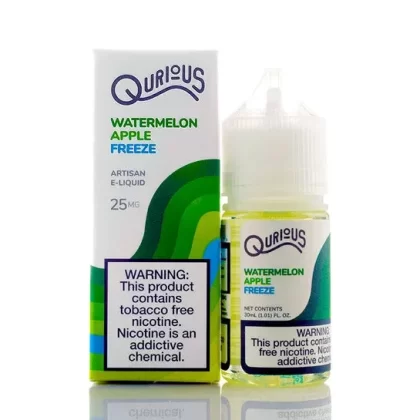 Watermelon Apple Freeze Salt – Qurious E-Juice