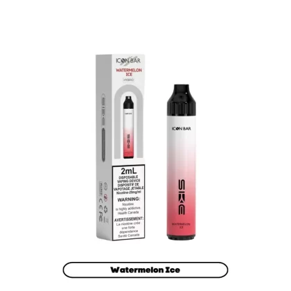 Watermelon Ice Icon Bar Hybrid – Disaposable 2K