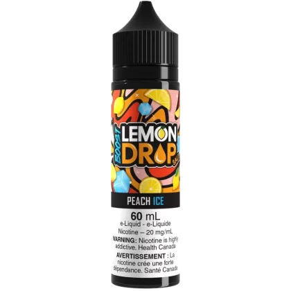 LEMON DROP BOOST Salt 60mL – Peach Ice - Strength#20mg