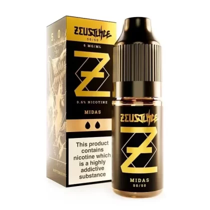 Zeus Juice Midas E Liquid – 50/50 Series (10ml)