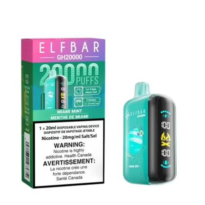 Elf Bar GH 20K Miami Mint Disposable Vape