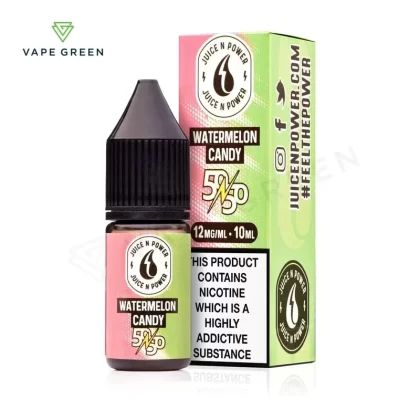 Watermelon Candy 50/50 E-Liquid Juice N Power