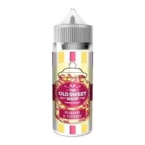 RHUBARB & CUSTARD E LIQUID BY THE OLD SWEET SHOP 100ML 50VG