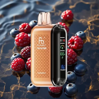 Fumot Tornado 20000 Puffs Disposable Vape Huckleberry – Dual Mesh Coil, 20ml E-liquid, Rechargeable - Bangvapeaustralia